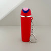 Fruit Cup Keychain & Lipstick Holder - Cute Mini Bag Charm (1 or 4-Pack)