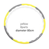 Adjustable Detachable Massage Hula Hoop – 7/8/9-Section Fitness Hoop for Waist Training & Slimming, Portable Lightweight, 26.8"/31.5"/34.6" (68/80/88 cm)