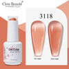 Top & Base 15ml (0.5 fl oz) Gel Nail Polish – Semi-Permanent UV/LED Soak-Off Base Coat and Top Coat, Long-Lasting Manicure