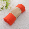 Cotton-Linen Long Scarf 180×45 cm (70.9×17.7 in) – Candy Color Lightweight Shawl, Anti-Sand Neckerchief & Headwrap