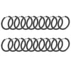 10/20-Pack 316L Stainless Steel Small Minimalist Hoop Earrings – Classic Round Unisex Hoops