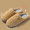 Women's Winter Fur Slippers Indoor Fluffy Bear Plush House Slides Warm Flat Fuzzy Slippers