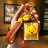 Lilo & Stitch Silicone Keychain Pendant - Cartoon Key Ring for Car, Phone & Bag (4–6 cm / 1.6–2.4 in)
