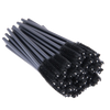 5/25/50-Pack Pink Disposable Eyelash Brushes Crystal Handle Spoolies for Extensions & Mascara