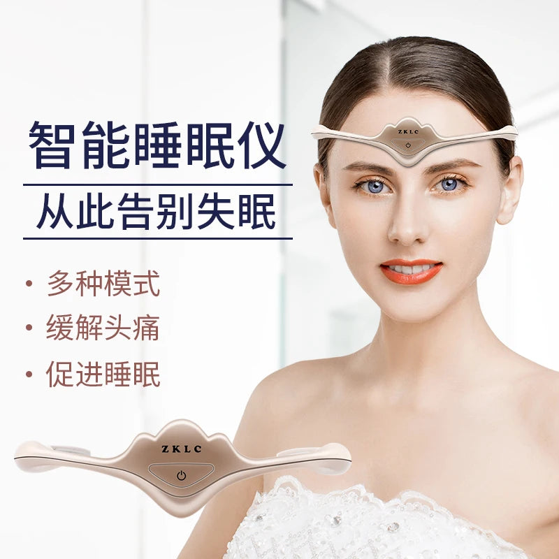 Queen Crown Smart Sleep Head Massager — Electric Migraine Relief & Deep Sleep Aid