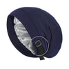 Unisex Double-Layer Adjustable Sleeping Cap Elastic Hijab Beanie Bonnet for Women and Men