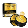60-Pack 24K Gold Under Eye Patches – Hydrating Collagen & Hyaluronic Acid Eye Masks for Dark Circles, Puffiness & Firming