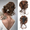Chorliss 10-Inch (25 cm) Curly Claw Clip-In Ponytail Hair Extension – Fluffy Messy Chignon Bun, ~50 g