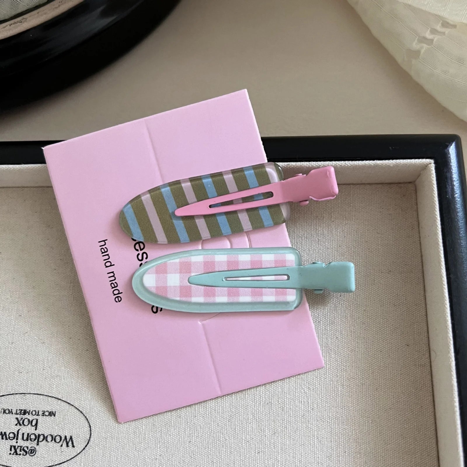 Candy Color Fruit Acrylic Hair Clips — No-Crease Summer Bang Barrettes & Side Clamps for Girls (2 or 10-Pack)