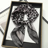 Satin Square Scarf 70cm (27.6 in) Silk-Look Polyester Neck & Hair Tie Bandana for Women Floral Headscarf Hijab
