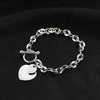 316L Stainless Steel Gold Starfish, Moon & Star Charm Bracelet for Women - Trendy Wrist Chain Gift