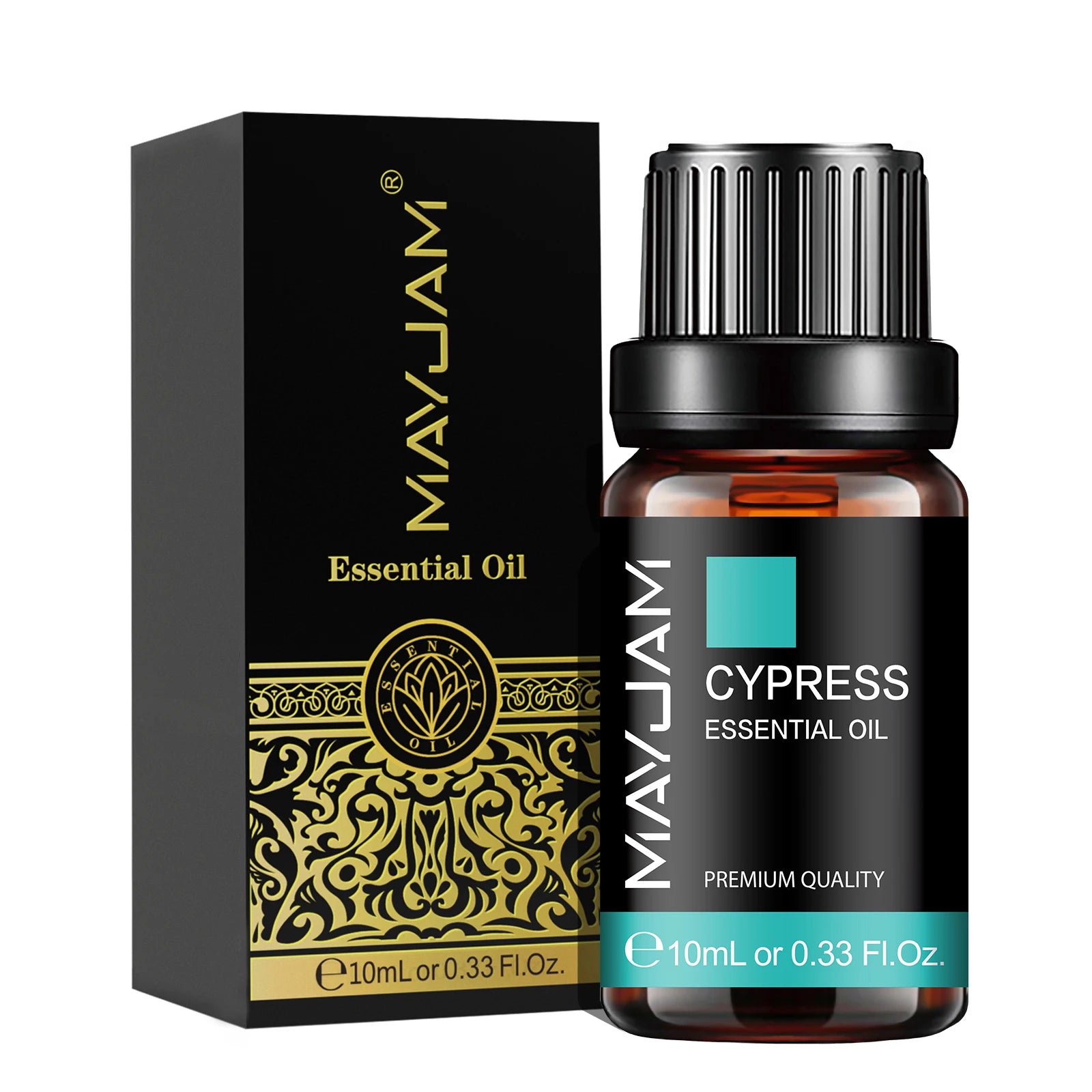 MAYJAM 10ml (0.34 fl oz) Pure Aromatherapy Essential Oil - Lavender, Jasmine, Eucalyptus, Vanilla, Sandalwood, Bergamot, Rosemary, Citronella, Cinnamon