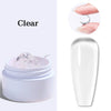 White 3D Builder Gel for Nails - Non-Sticky Hard Extension Sculpting Gel 15ml