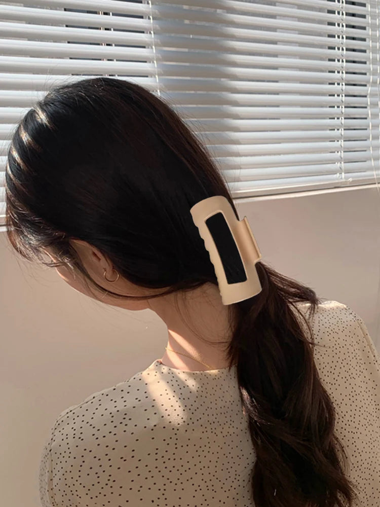 Silicone Non-Slip Soft Claw Hair Clip - Flexible Elegant Hair Claw for Women