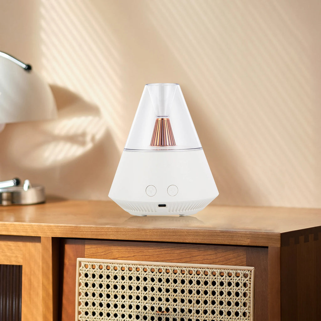 Ultrasonic Aromatherapy Diffuser 150ml — Silent Essential Oil Nebulizer for Living Room, Bedroom, Office