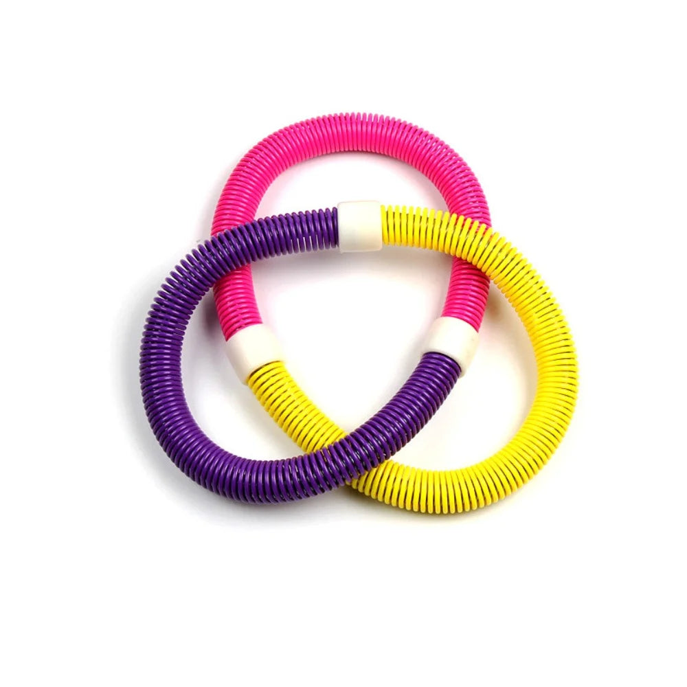 Soft Spring Hula Hoop Fitness Ring – Adult Abdominal Toning & Belly Slimming Workout
