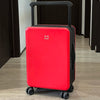 ABS+PC Hardside Spinner Suitcase – 20-inch (36 x 21 x 56 cm) & 24-inch (44 x 26 x 68 cm) Rolling Luggage with Lock, Unisex Carry-On Trolley