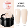 Clear Non-Sticky Hand Extension Gel 15ml (0.51 fl oz) 3D Sculpting & Carving Solid Hard Gel for Fake Nails
