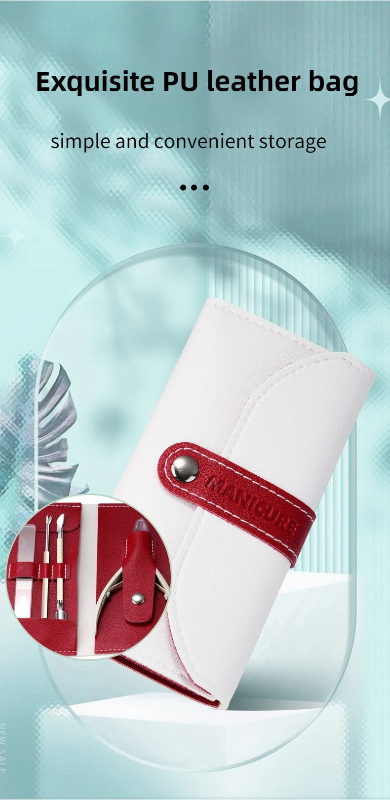 Stainless Steel Toenail Clipper Set – Ingrown & Thick Toenail Nipper Manicure Pedicure Kit