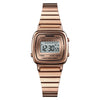 SKMEI Luxury Small Dial Digital Women's Watch Waterproof Sport Casual Ladies Calendar Wristwatch