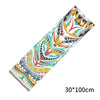 30 x 100 cm (11.8 x 39.3 in) Cooling Yoga Towel – Double-Layer Non-Slip Quick-Dry Pilates Mat Protector