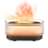Sejoy 300ml Flame Aroma Diffuser – USB Cool Mist Essential Oil Humidifier with Colorful Night Light & Auto-Off Timer