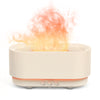Sejoy 300ml Flame Aroma Diffuser – USB Cool Mist Essential Oil Humidifier with Colorful Night Light & Auto-Off Timer