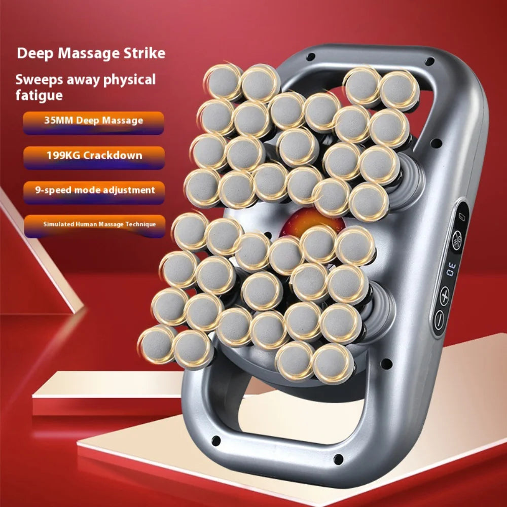 Electric Muscle Massage Gun – High-Frequency Fascia Gun for Deep Tissue Myofascial Release