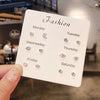 S925 Silver Needle Mini Stud Earrings Set for Women and Girls, Cute Geometric Fashion Jewelry Gift