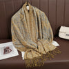 Cashmere-Feel Pashmina Shawl – Women's Warm Winter Scarf Wrap, 70 x 190 cm (27.6 x 74.8 in)