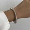 3-Style Vintage Hip Hop Metal Cuff Bangles - Geometric Punk Gold & Silver Spring Open Bracelets for Women & Men