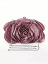 Floral Evening Clutch with Chain – Bridal Party Minaudiere Purse