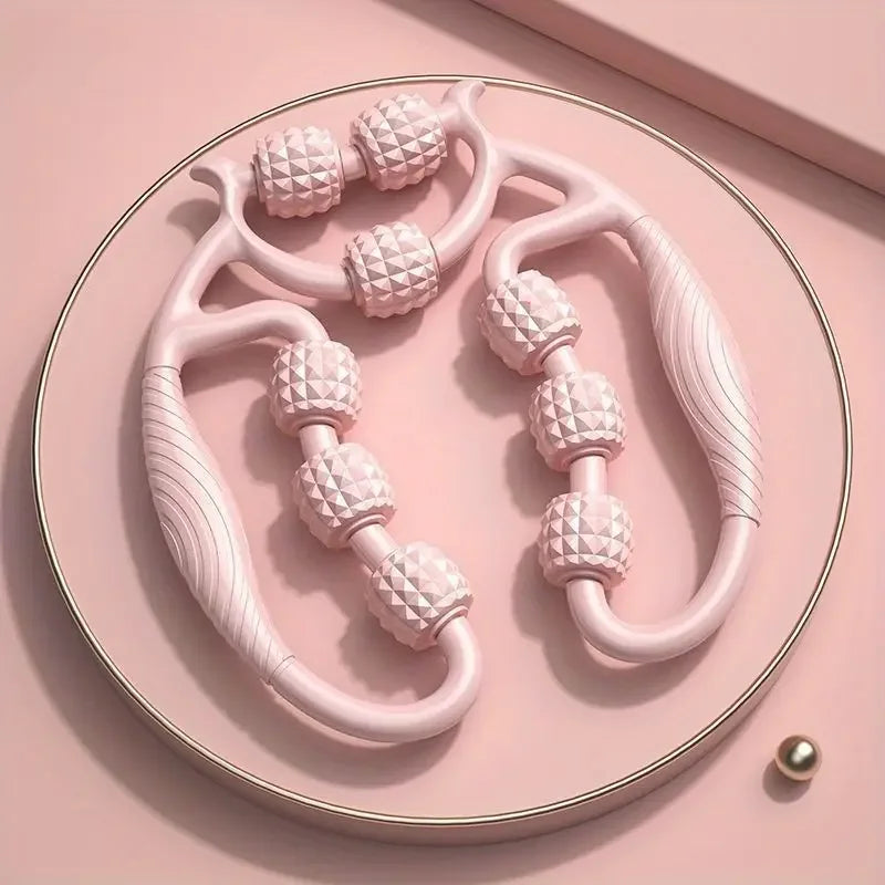 Cellulite & Lymphatic Massage Roller Stick – Deep Tissue Fascia Roller for Legs, Thighs & Calves | Body Sculpting & Athlete Recovery