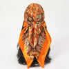 Satin-Feel Square Scarf 90 x 90 cm (35.4 x 35.4 in) – Satin-Look Polyester Hijab, Neckerchief, Shawl & Headscarf for Women