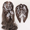 Paisley Print Silk-Feel Satin 70 x 70 cm (27.6 in) Square Scarf Bandana Hijab Headband Neck Scarf for Women