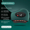 Electric Guasha Massager Hot Compress Eye Massager Stone Heating Vibration Scraping Neck Face Skin Lifting Removal Wrinkle Tool
