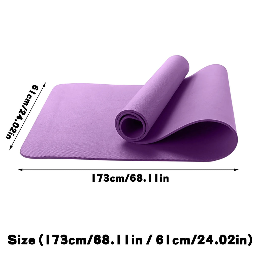 Foldable Eco-Friendly EVA Yoga Mat 173 x 61 x 0.4 cm (68 x 24 x 0.16 in) Travel Pilates & Fitness Mat
