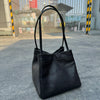 Personalized Faux Suede Bucket Bag for Women – Custom Letter Shoulder Tote, Luxury Party Handbag