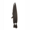30-Inch (76 cm) Synthetic Long Braided Ponytail Hair Extension Heat-Resistant Box Braid for Women