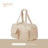 Women's Nylon Travel Weekender Bag - Large Capacity Carry-On Gym Overnight Holdall (44 x 16 x 25 cm / 17.3 x 6.3 x 9.8 in)