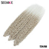 Ariel Water Wave Twist Crochet Braids – Ombre Synthetic Deep Wave Hair Extensions, 22 Inch (55 cm)