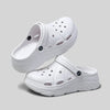 Women's Platform EVA Clogs Thick Sole Hollow-Out Non-Slip Garden & Beach Sandals
