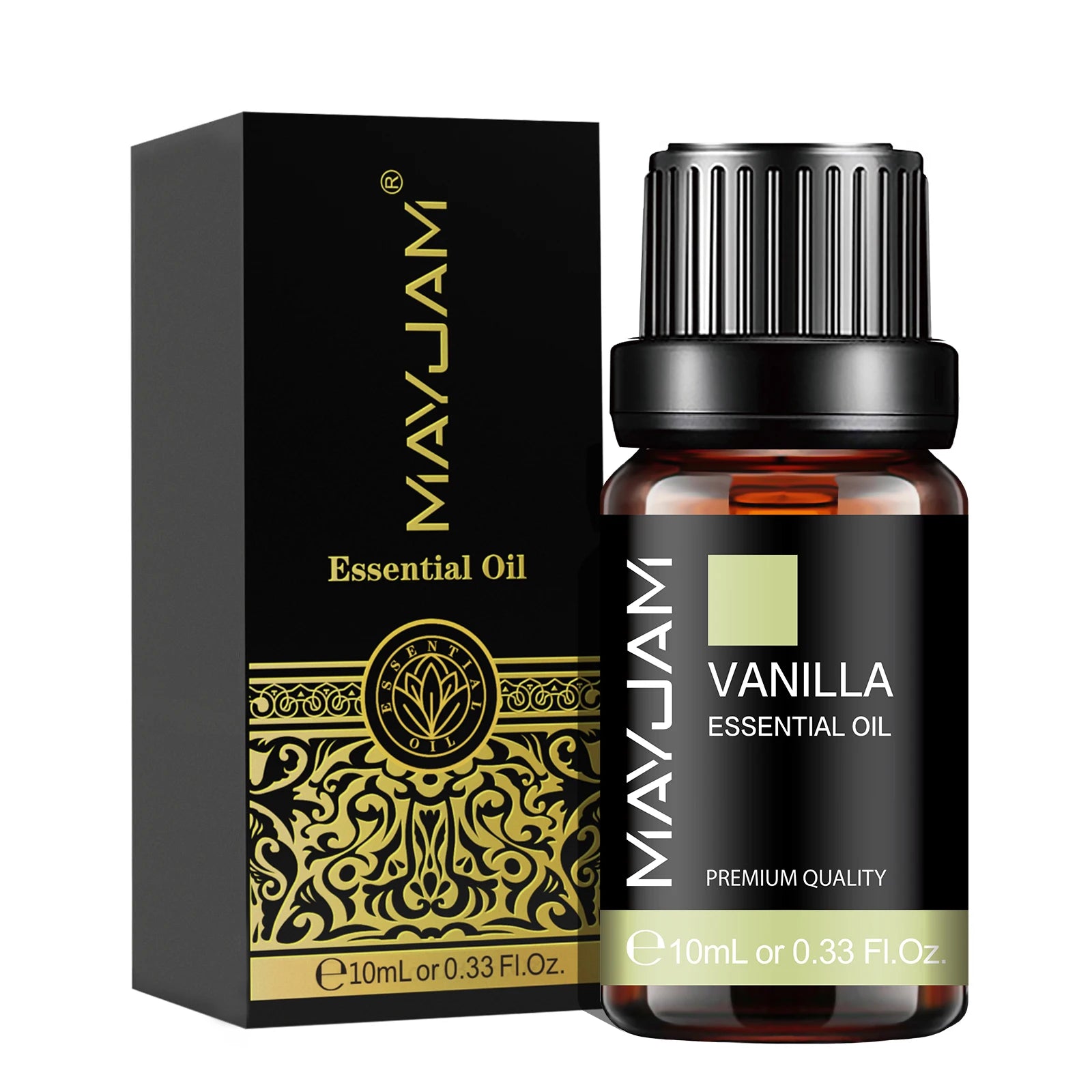 MAYJAM 10ml (0.34 fl oz) Pure Aromatherapy Essential Oil - Lavender, Jasmine, Eucalyptus, Vanilla, Sandalwood, Bergamot, Rosemary, Citronella, Cinnamon