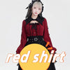 Kawaii Jirai Kei Lolita Y2K Japanese Style Peter Pan Collar Blouse Long Sleeve Sweet Bow Casual Aesthetic Top