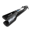Steam Flat Iron Hair Straightener Brush 1.25 in (32 mm) Tourmaline Ceramic – Ionic Steam, Digital Temp, Dual Voltage