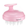 Electric Handheld Scalp Massager – Water-Resistant Silicone Shampoo Brush, 2 Vibration Modes, Battery-Powered