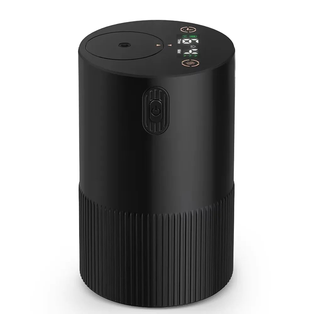 Rechargeable Portable Essential Oil Diffuser — Mini Electric Scent Air Freshener for Home, Office & Car