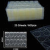 Double-Sided Nail Glue Stickers 600/1200 PCS Waterproof Breathable Adhesive Tabs for False Press-On Nails