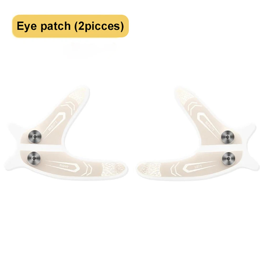 MERALL EMS Microcurrent Eye Massager - Pulse Eye Care Device for Dark Circles, Puffiness & Wrinkles