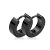 1 or 15-Pair Punk Gothic Stainless Steel Cross Stud Earrings for Men & Women Tragus Cartilage Daith Helix Piercing